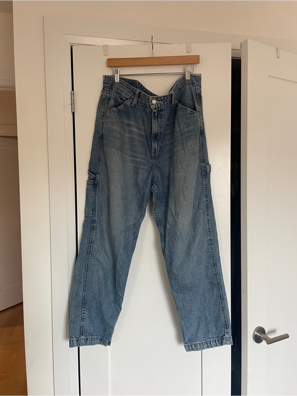 Levi's Light Blue Baggy Carpenter Jeans